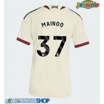 Maglie da calcio Manchester United Kobbie Mainoo #37 Terza Maglia Femminile 2026-27 Manica Corta